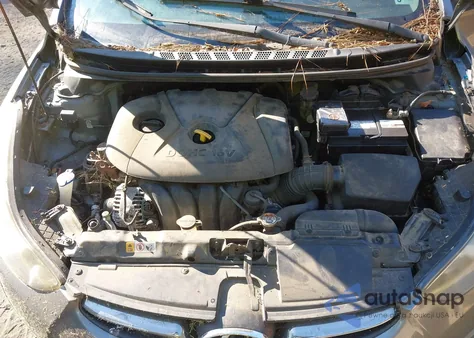 2013 Hyundai Elantra Limited из США, поврежденный, VIN 5NPDH4AE4DH196500